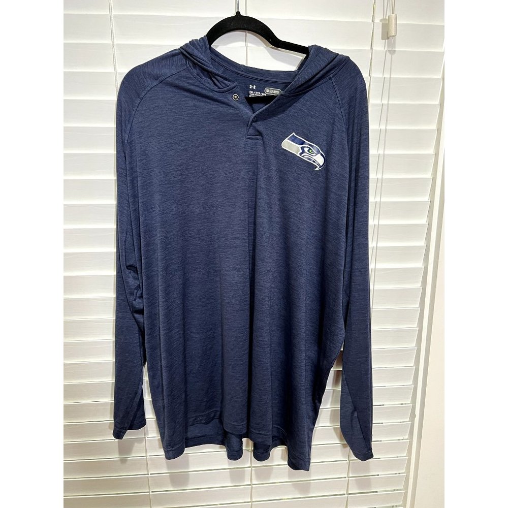 Under Armour‎ Seattle Seahawks Pullover Hoodie - Size XXL